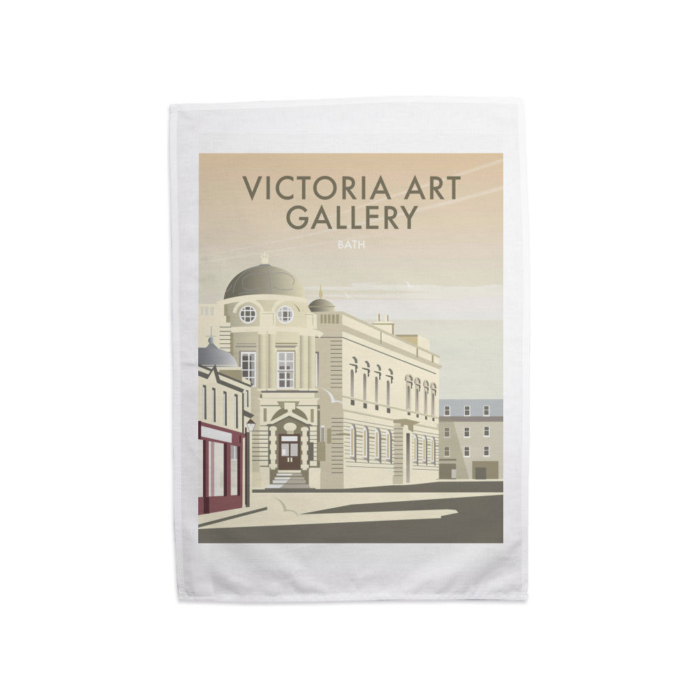 Victoria Art Gallery, Bath Tea Towel