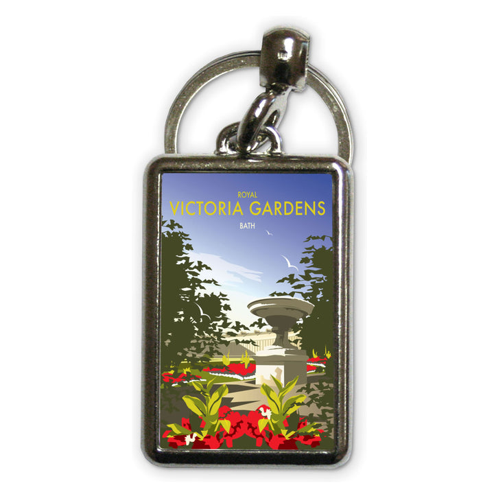 Royal Victoria Gardens, Bath Metal Keyring