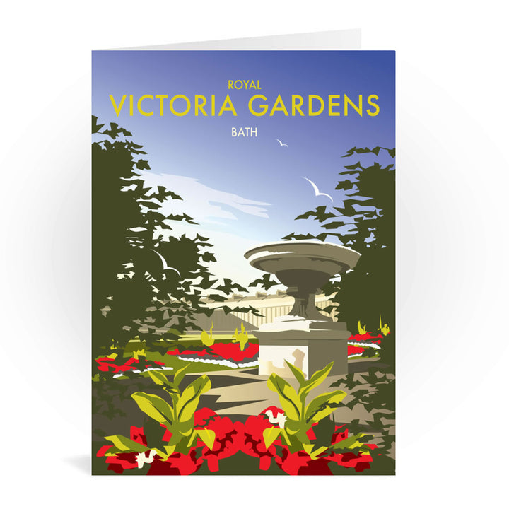 Royal Victoria Gardens, Bath Greeting Card 7x5