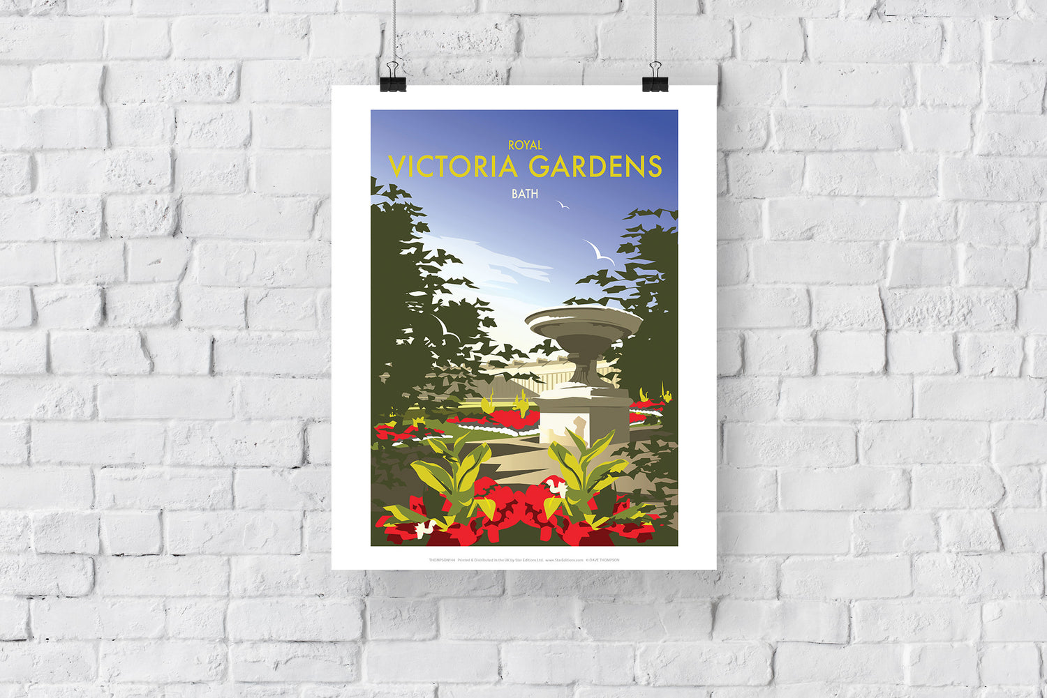 Royal Victoria Gardens, Bath - Art Print