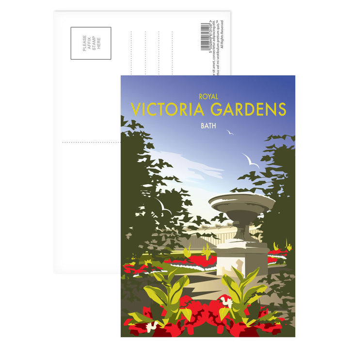 Royal Victoria Gardens, Bath Postcard Pack