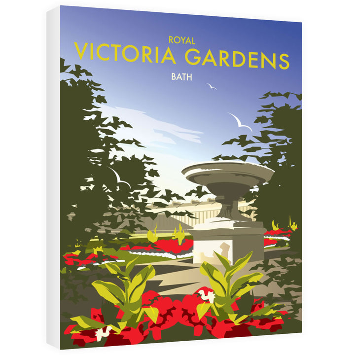 Royal Victoria Gardens, Bath Canvas