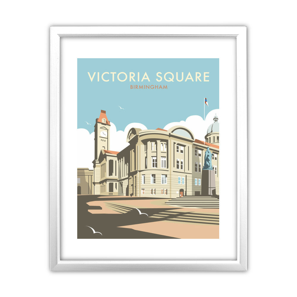 Victoria Square, Birmingham - Art Print