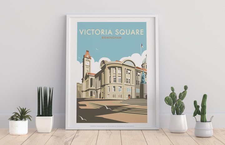 Victoria Square, Birmingham - Art Print