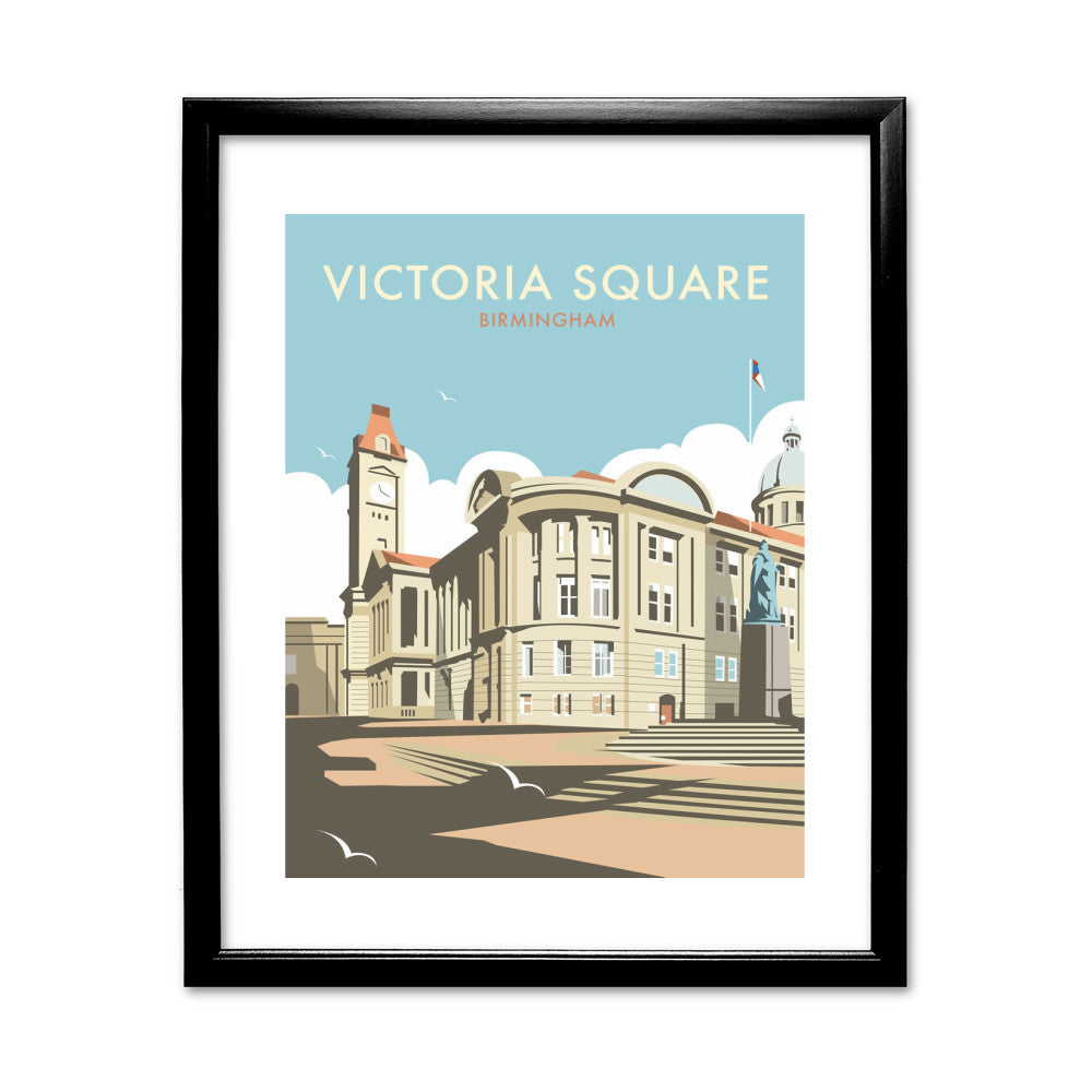 Victoria Square, Birmingham - Art Print