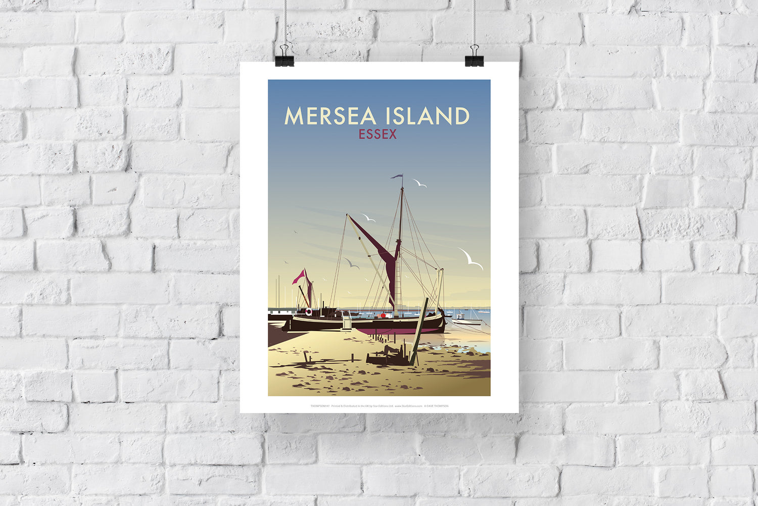 Mersea Island, Essex - Art Print