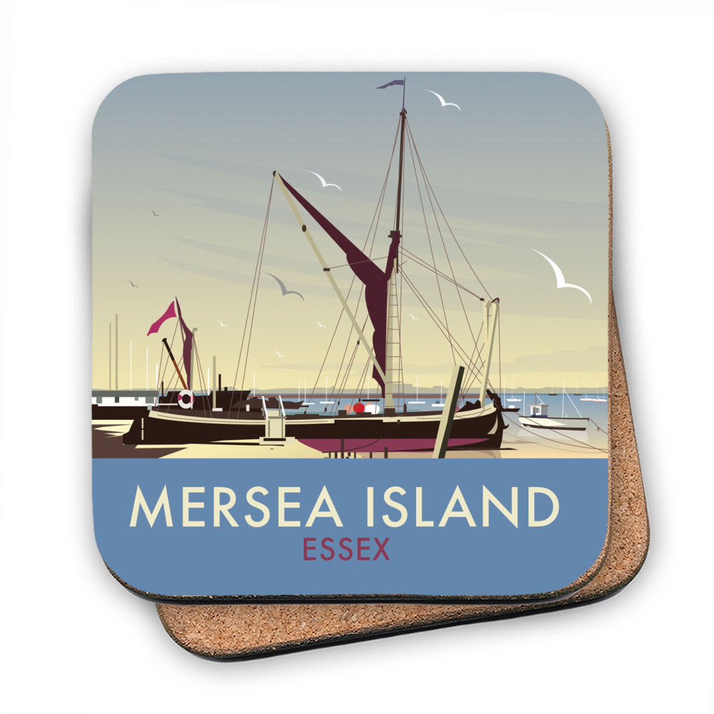 Mersea Island, Essex MDF Coaster
