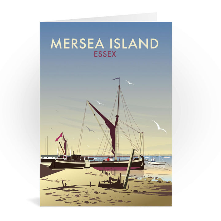 Mersea Island, Essex Greeting Card 7x5