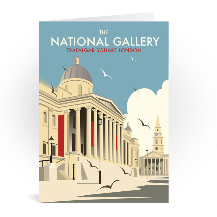 The National Gallery, London Greeting Card 7x5