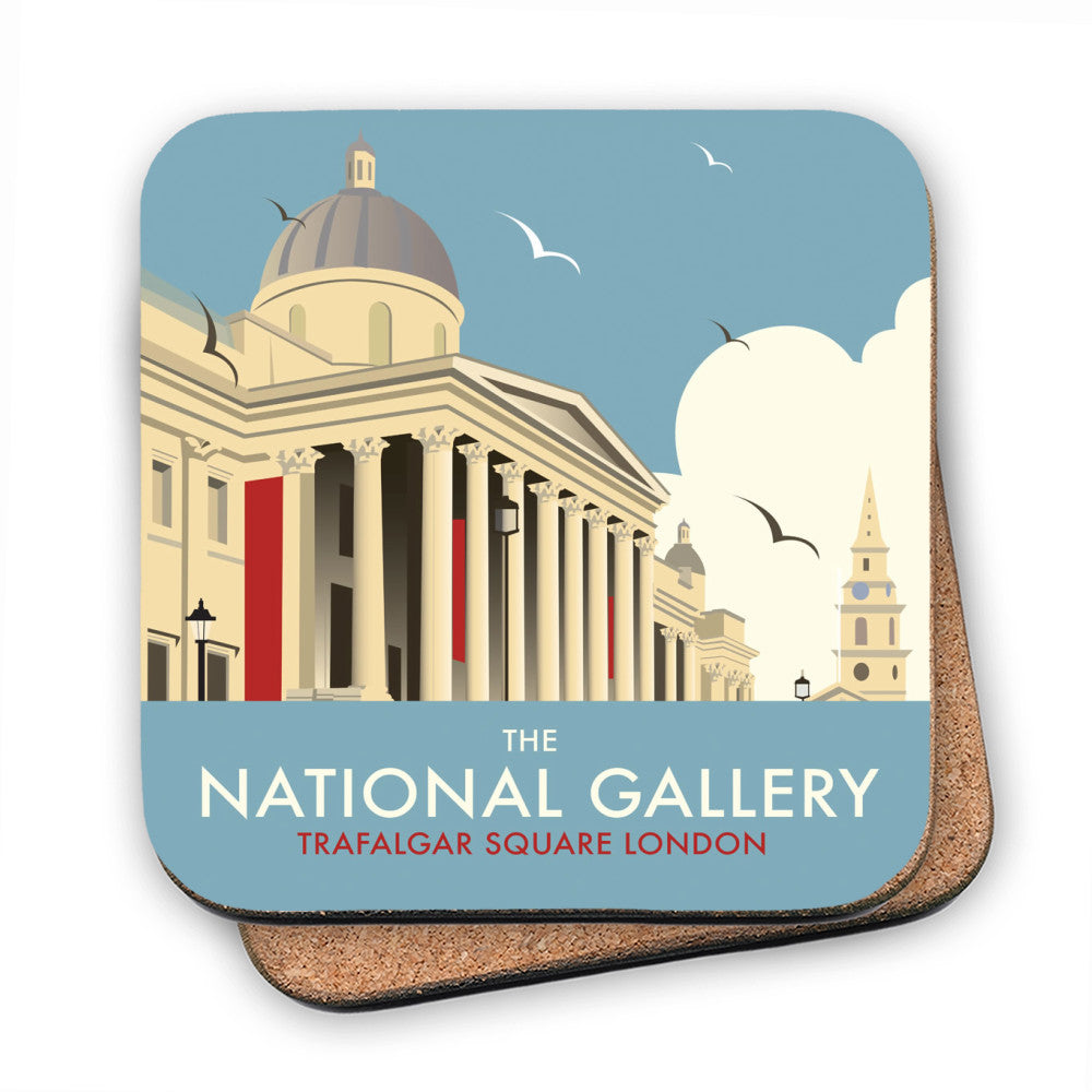 The National Gallery, London MDF Coaster