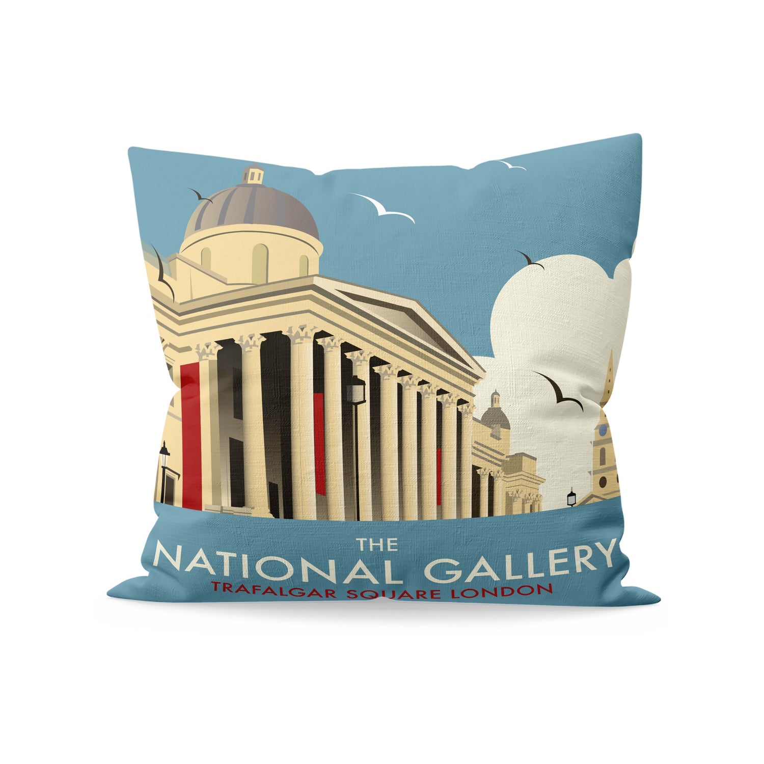 The National Gallery, London Fibre Filled Cushion