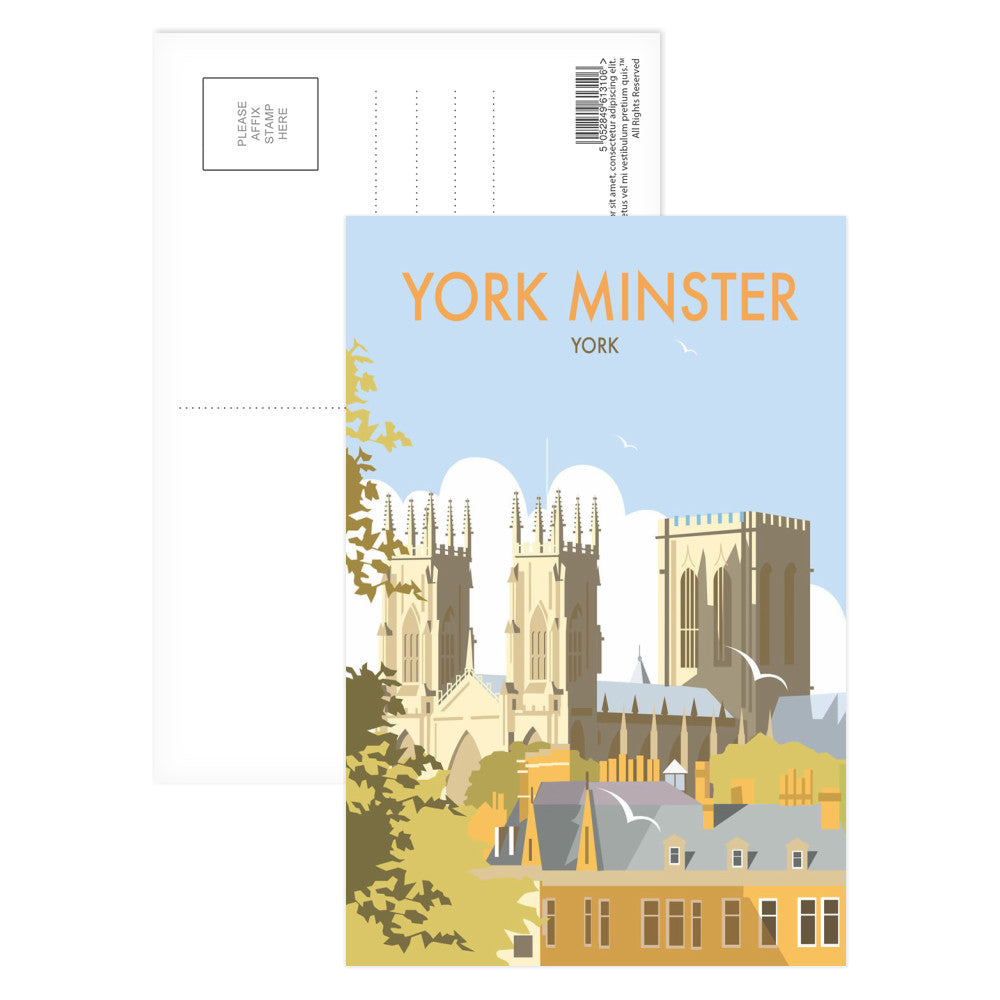 York Minster Postcard Pack