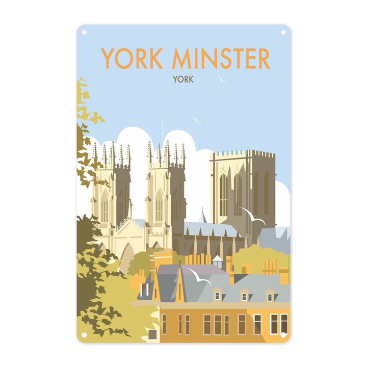 York Minster Metal Sign