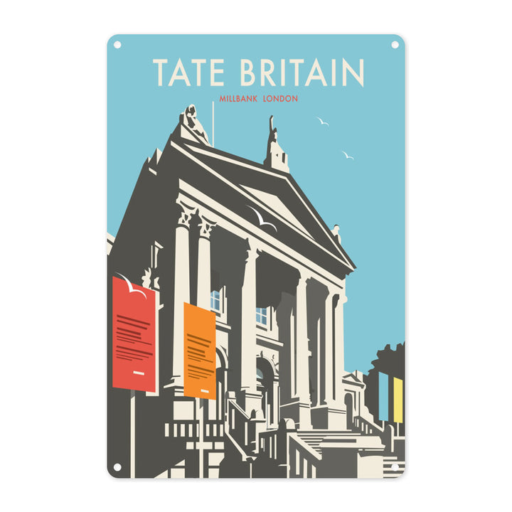 Tate Britain Metal Sign