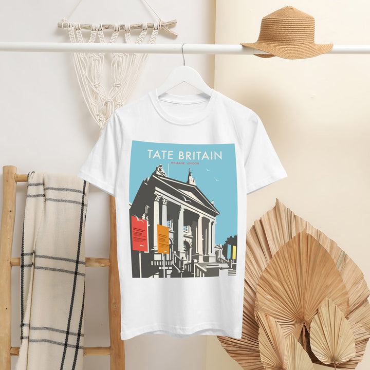 Tate Britain, Blue T-Shirt by Dave Thompson
