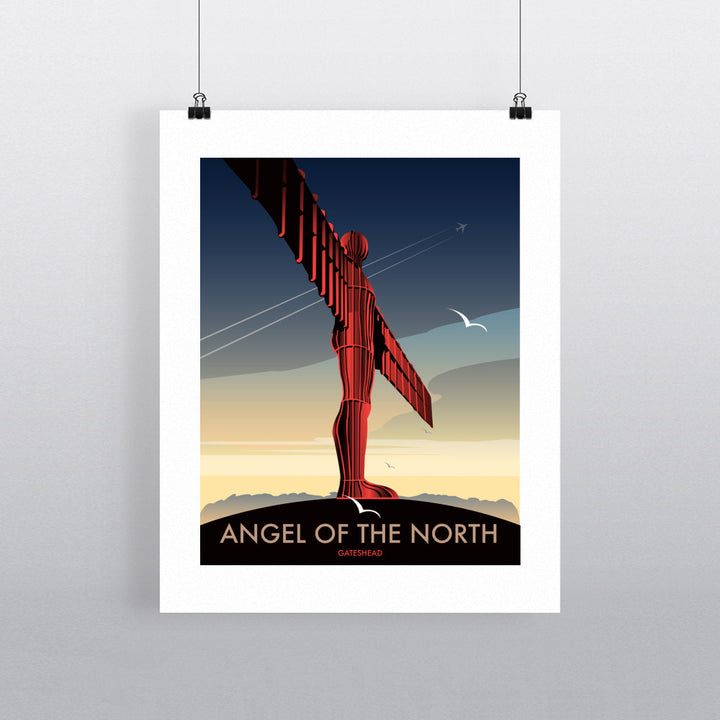 Angel of The North, Gateshead Fine Art Print