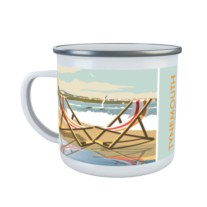 Tynemouth Enamel Mug