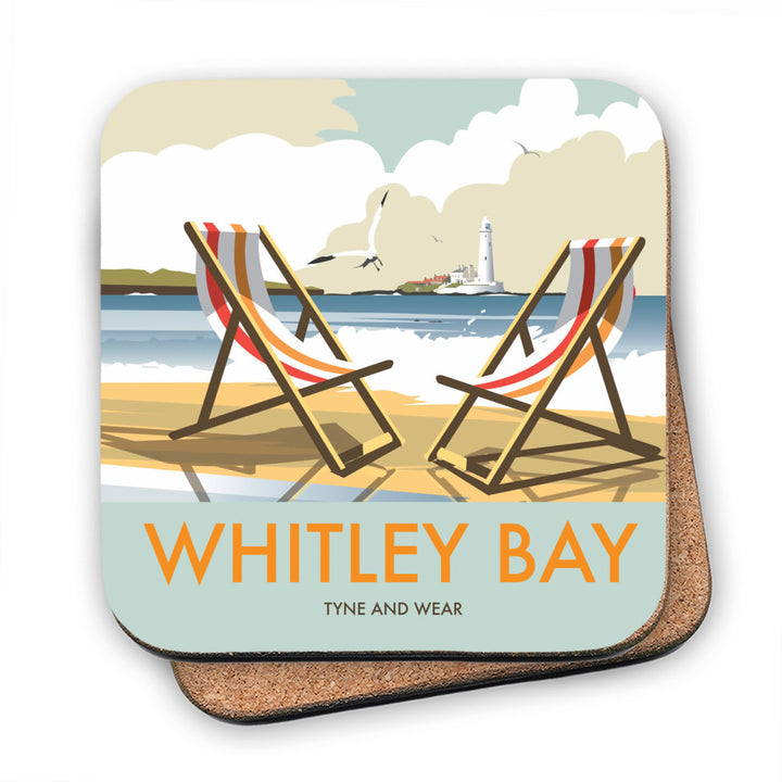 Whitley Bay MDF Coaster