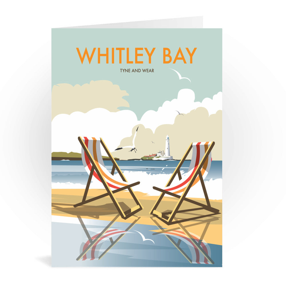 Whitley Bay Greeting Card 7x5