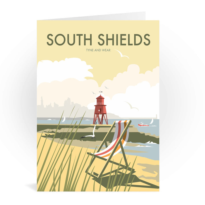 South Shields Greeting Card 7x5