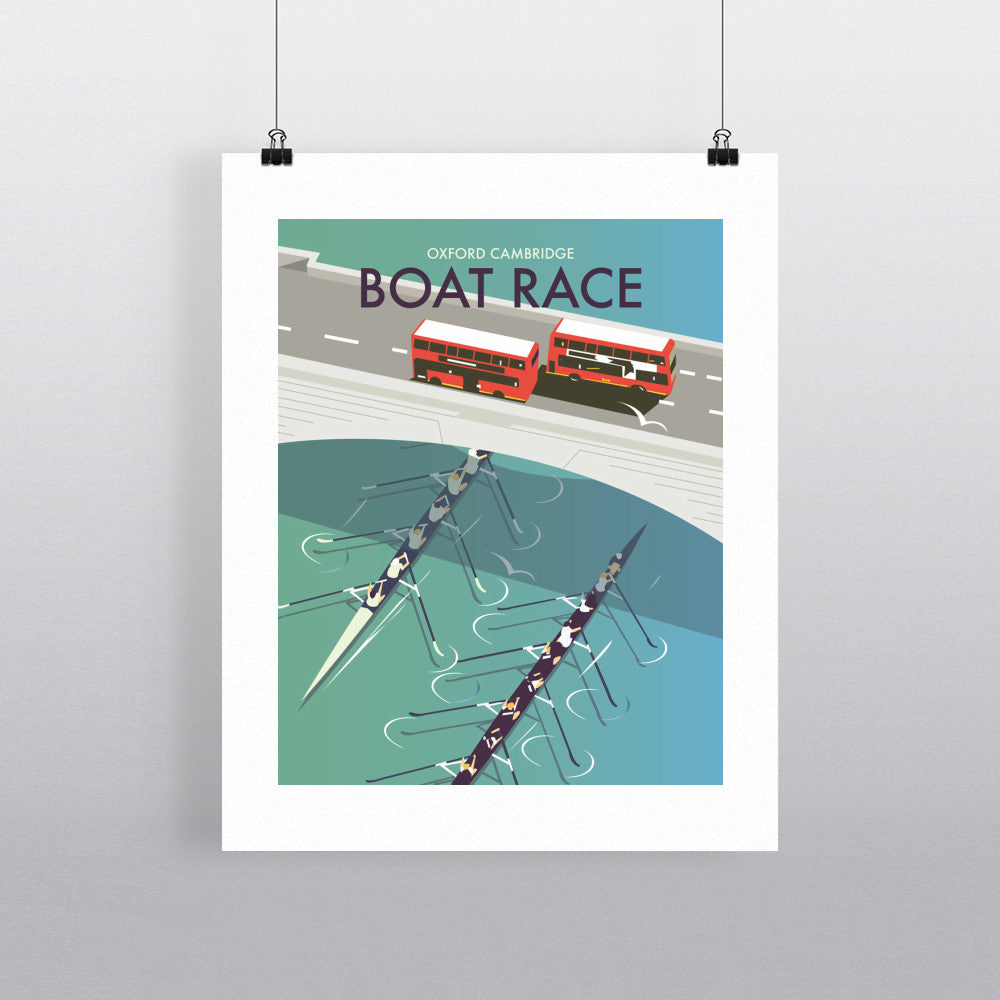 The Boat Race - Art Print