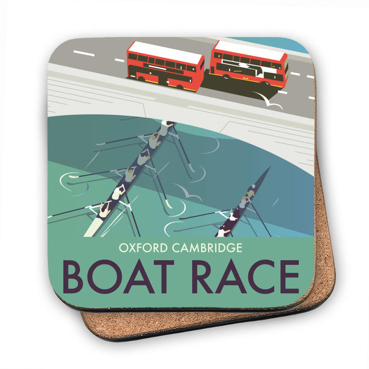 The Boat Race MDF Coaster