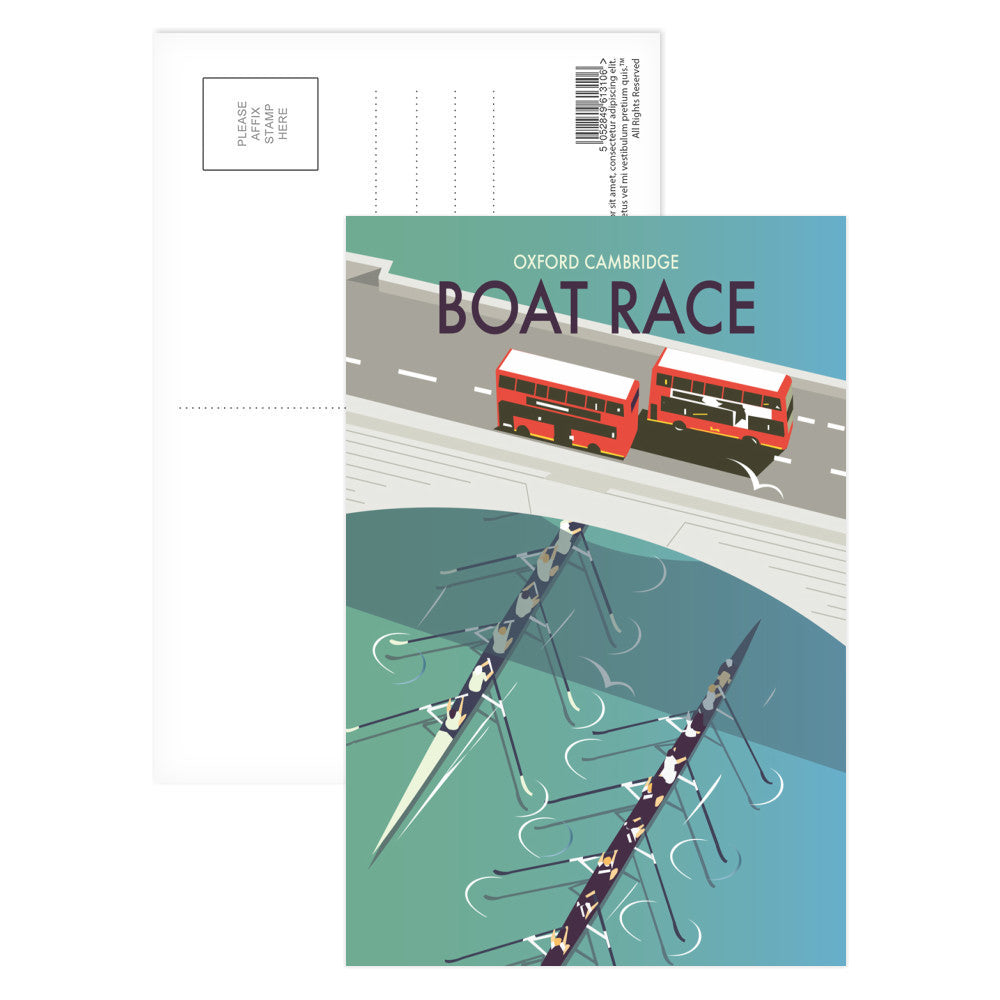 The Boat Race Postcard Pack