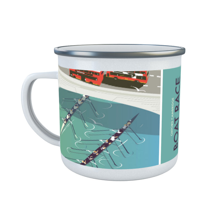 The Boat Race Enamel Mug