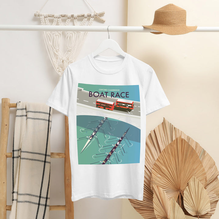 Boat Race T-Shirt by Dave Thompson