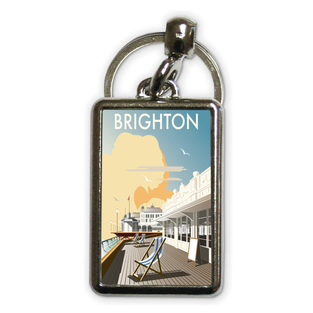 Brighton Metal Keyring