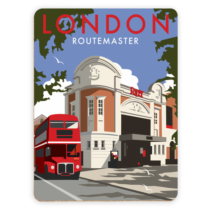 London Routemaster Ritzy Placemat