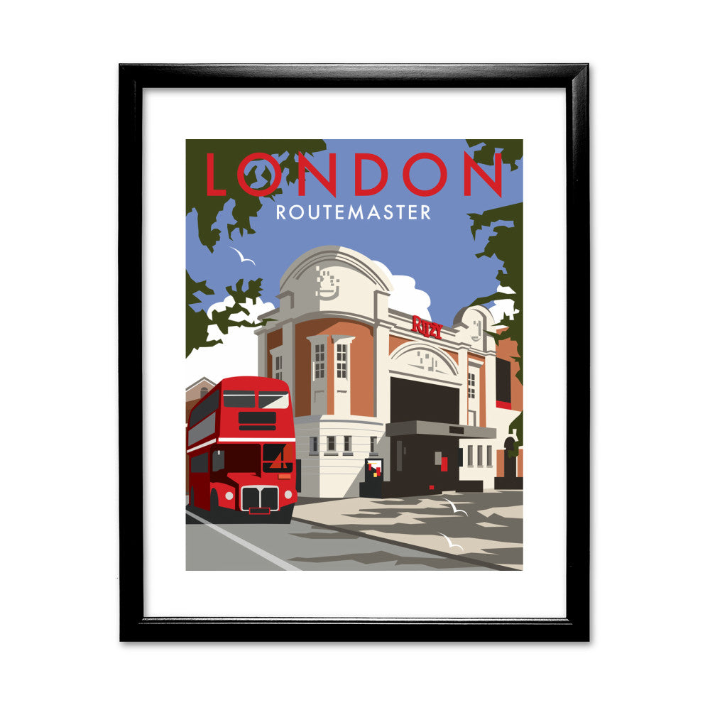 London Routemaster Ritzy - Art Print