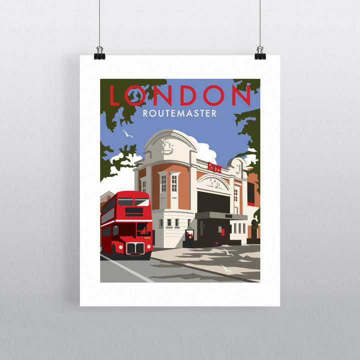 London Routemaster Ritzy Fine Art Print