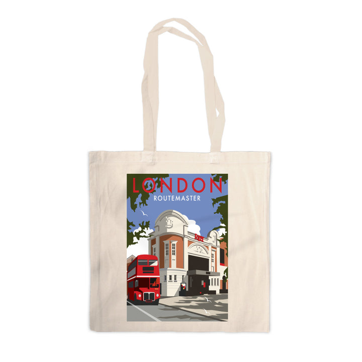 London Routemaster Ritzy Canvas Tote Bag