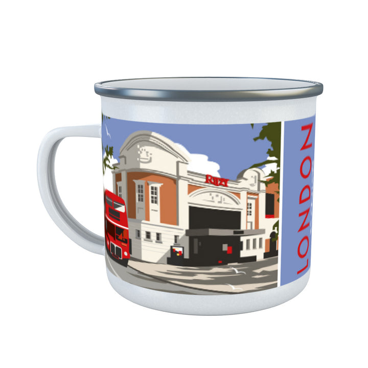 London Routemaster Ritzy Enamel Mug