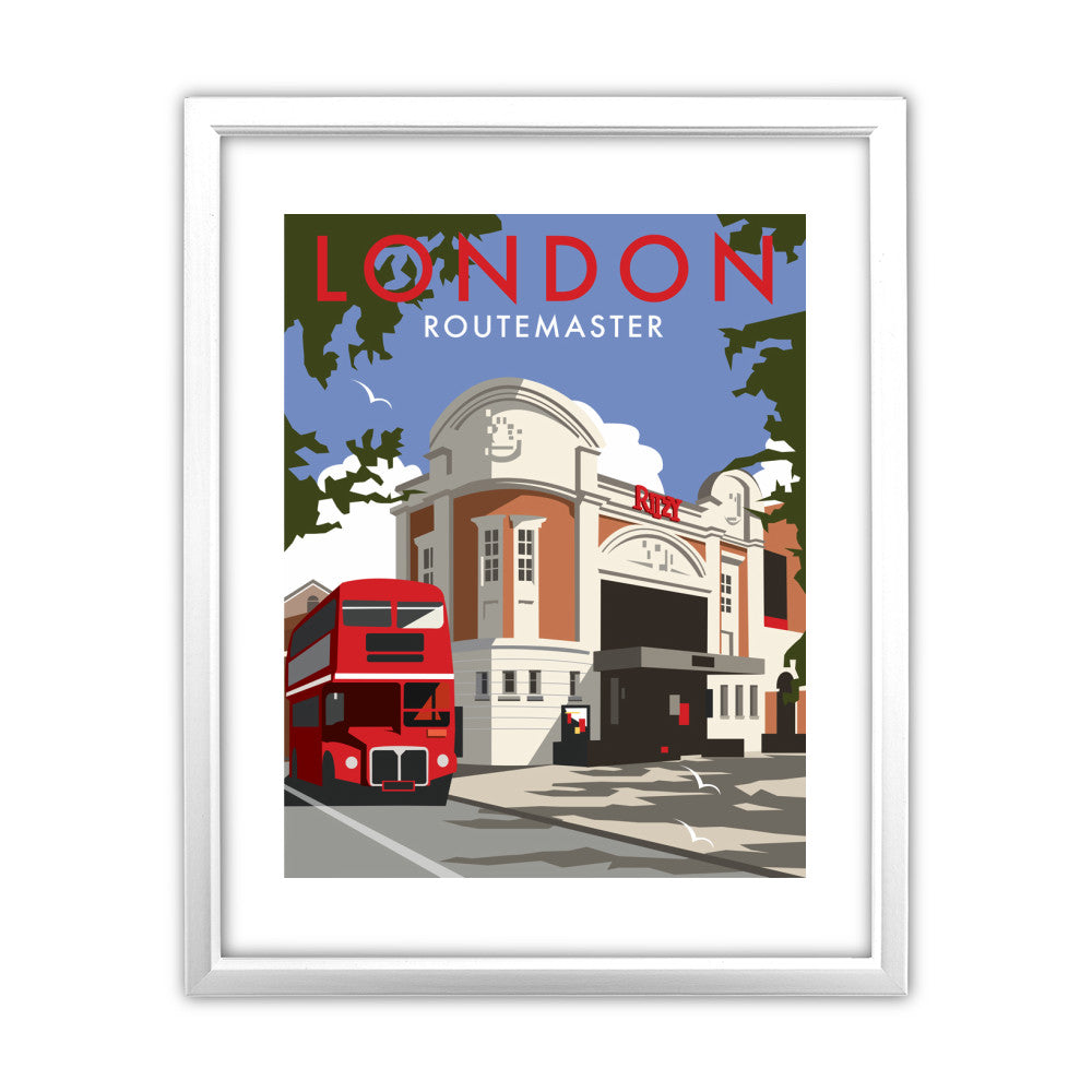 London Routemaster Ritzy - Art Print