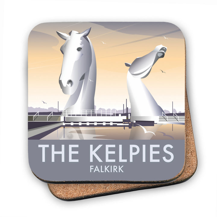 The Kelpies MDF Coaster