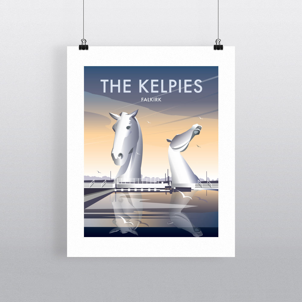The Kelpies - Art Print