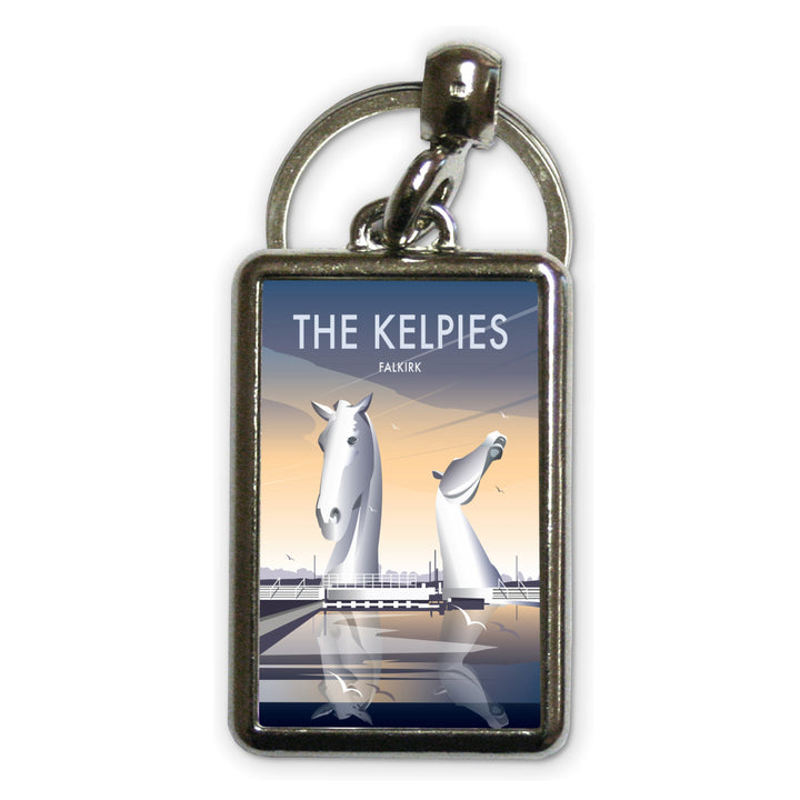 The Kelpies Metal Keyring