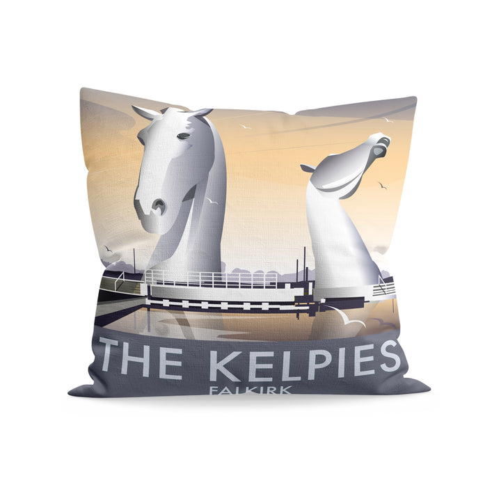 The Kelpies Fibre Filled Cushion