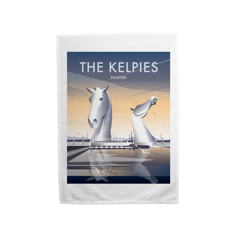 The Kelpies Tea Towel