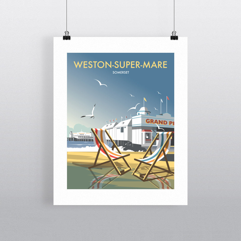 Weston Super Mare Fine Art Print