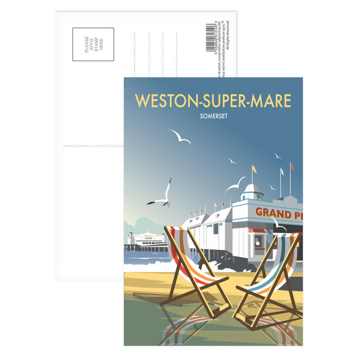 Weston Super Mare Postcard Pack