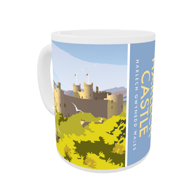 Harlech Castle Coloured Insert Mug