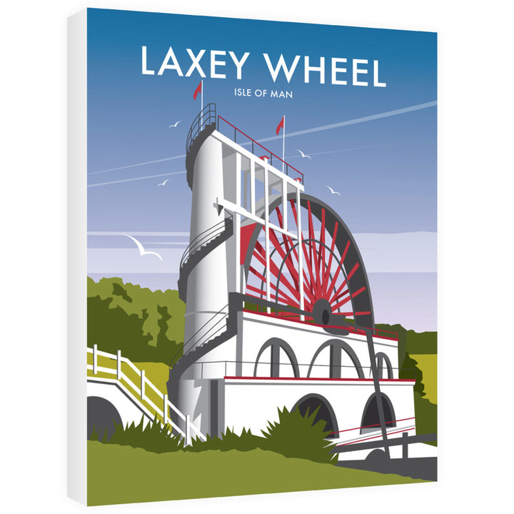 Laxey Wheel, Isle of Man Canvas