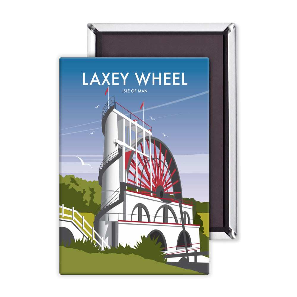 Laxey Wheel, Isle of Man Magnet