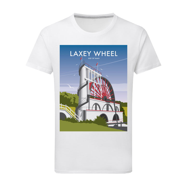 Laxey Wheel T-Shirt by Dave Thompson