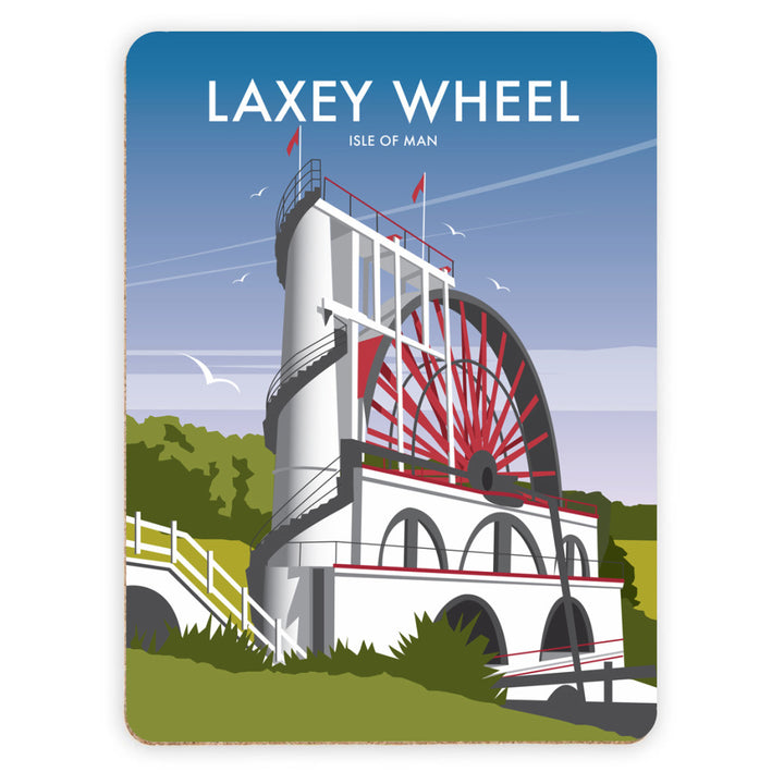Laxey Wheel, Isle of Man Placemat