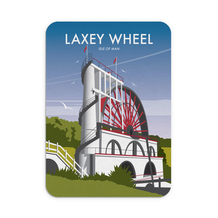 Laxey Wheel, Isle of Man Mouse Mat