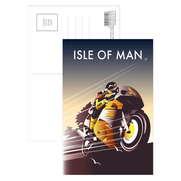 Isle of Man Racer Postcard Pack